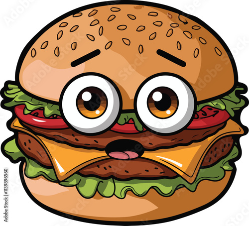 burger and hamburger