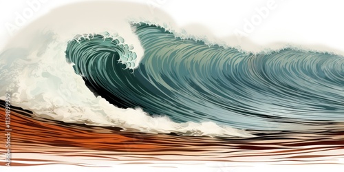 Professional surfer riding waves. man catching waves in ocean Surfing action water board sport. Water sport. Beach swimming activity on summer vacation. extreme sport. surfing at sunset time