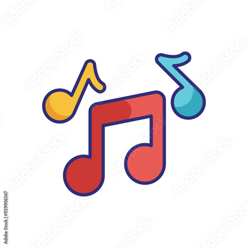 Music Note vector icon