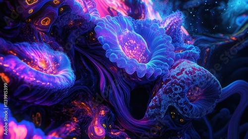 Close-up of vibrant coral p...