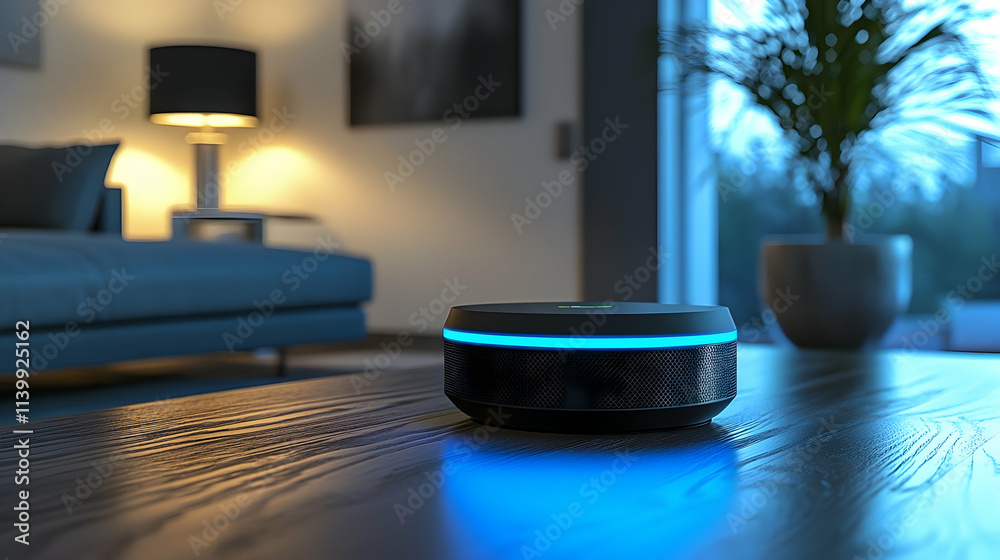 Smart Speaker Illuminates Modern Home Decor Smart Speaker Illuminates Modern Home Decor
