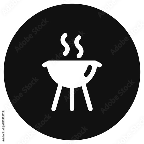 Editable bbq pot, grill vector icon. Part of a big icon set family. Perfect for web and app interfaces, presentations, infographics, etc