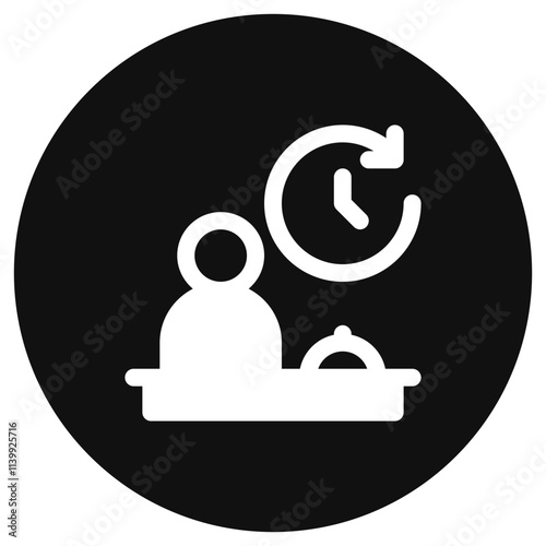 Editable receptionist vector icon. Part of a big icon set family. Perfect for web and app interfaces, presentations, infographics, etc
