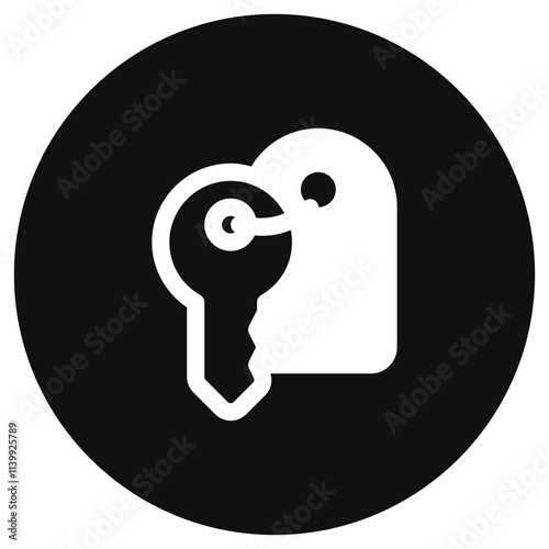 Editable room key vector icon. Part of a big icon set family. Perfect for web and app interfaces, presentations, infographics, etc