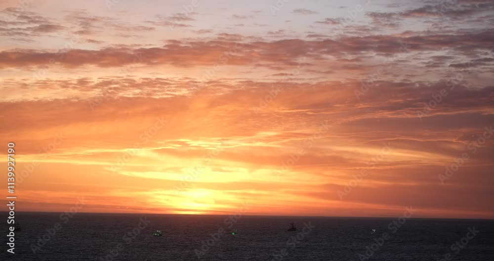 sunset over the sea sunset over the sea