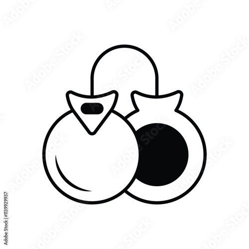 Castanets  vector icon