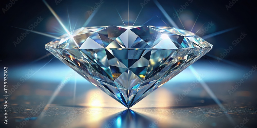 Shiny diamond against a background, luxury, precious, gemstone, transparency, clear, brilliant, crystal, valuable, expensive Shiny diamond against a background, luxury, precious, gemstone, transparency, clear, brilliant, crystal, valuable, expensive