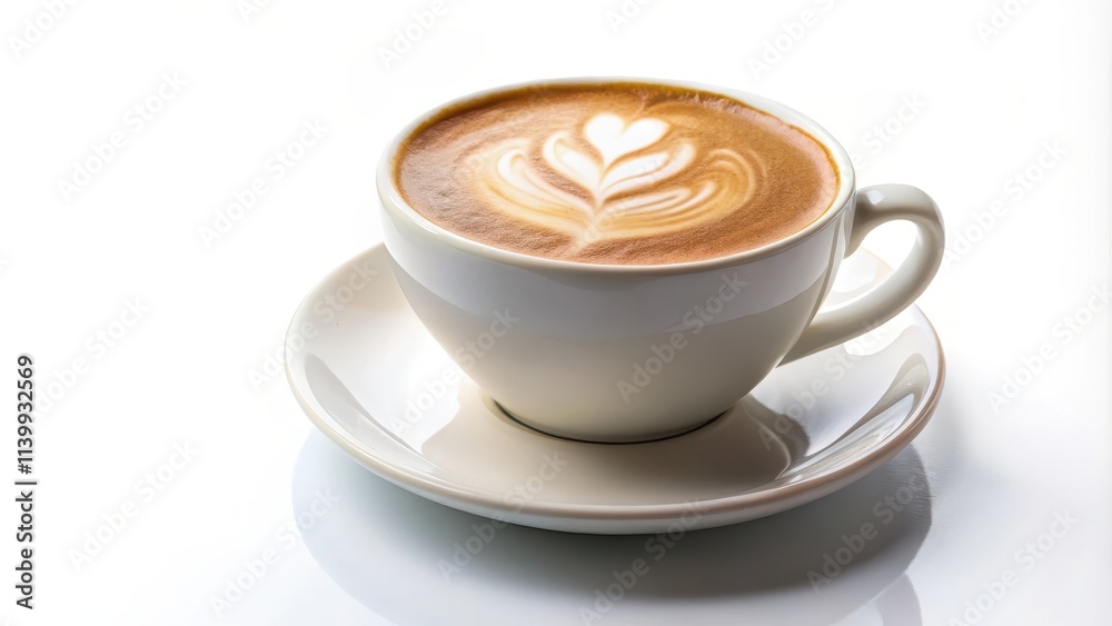 Hot cappuccino coffee cup isolated on white background, cappuccino, coffee, cup, hot, drink, isolated, white background Hot cappuccino coffee cup isolated on white background, cappuccino, coffee, cup, hot, drink, isolated, white background