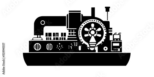 The fabrication of an engine part using additive manufacturing for repair or replacement, Illustration