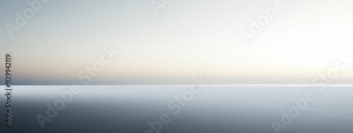 Wallpaper Mural A very large, empty, and mostly white ocean with a few clouds in the sky Torontodigital.ca