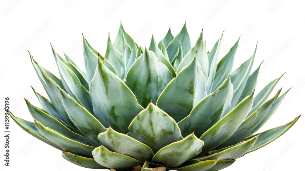Agave bush, isolated on transparent background Agave bush, isolated on transparent background