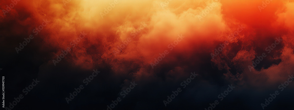 A red and black background with a cloud in the middle A red and black background with a cloud in the middle