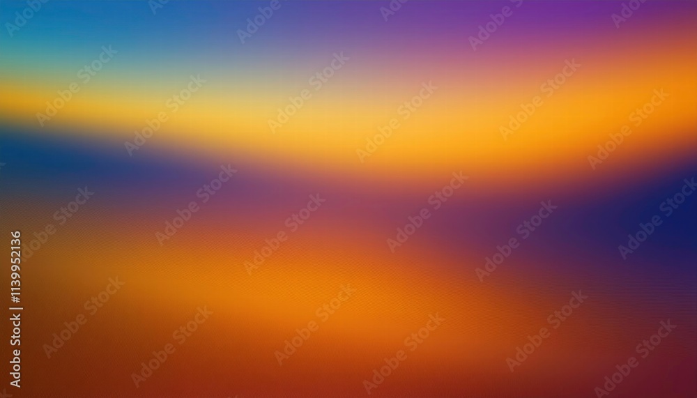 Naklejka premium Sunset Hues: Abstract Blurred Background 