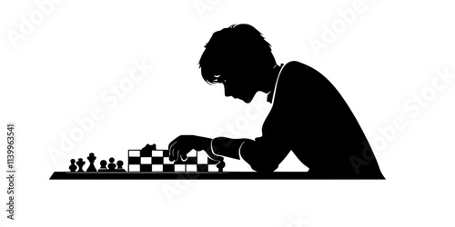 Collector handling a rare board game carefully to prevent damage, Digital Art