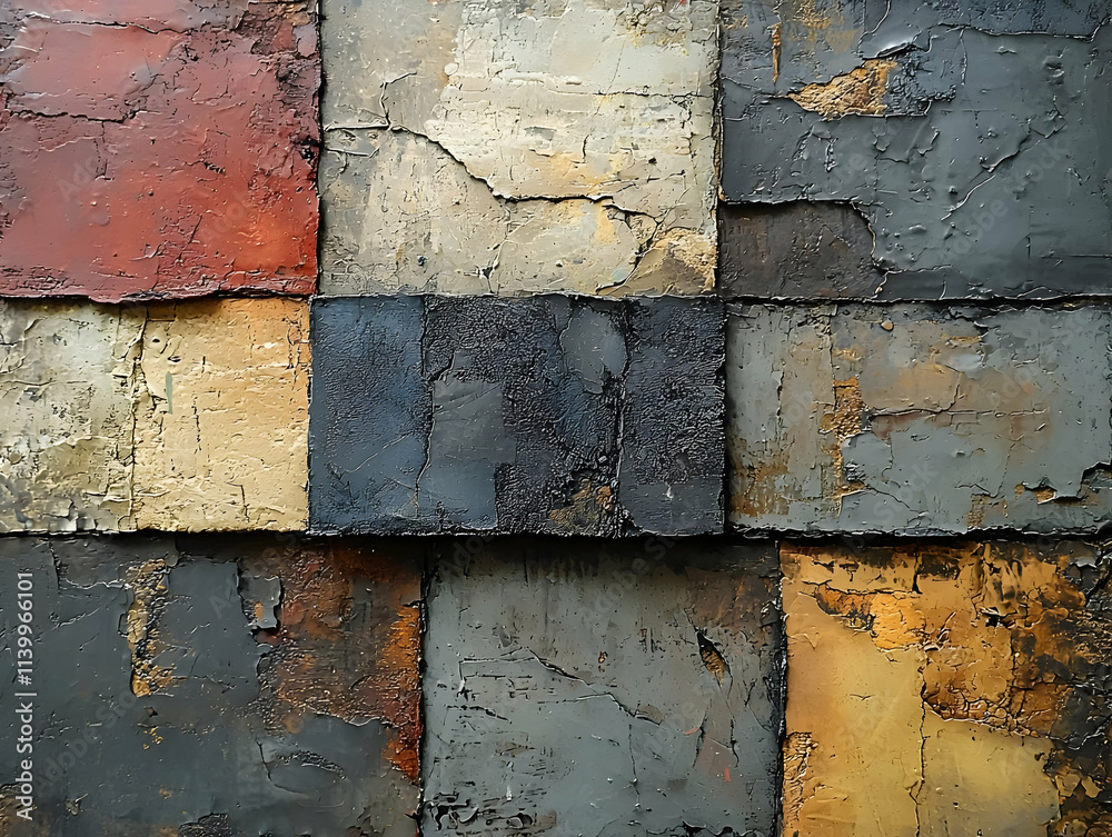 Abstract Art: Cracked Paint Textures, Diverse Colors, Bold Strokes, Modern Style, Visual Appeal Abstract Art: Cracked Paint Textures, Diverse Colors, Bold Strokes, Modern Style, Visual Appeal