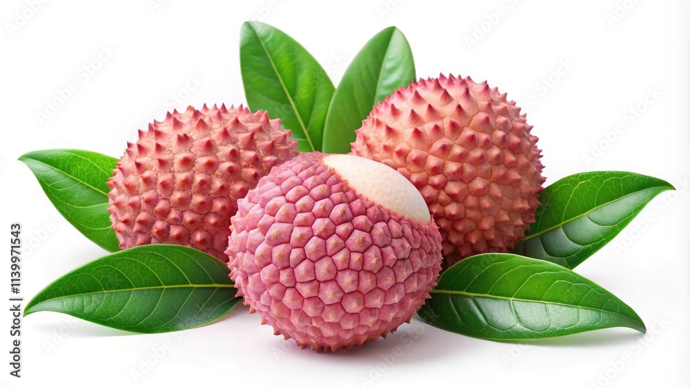 Whole Lychees Icon - Isometric Vector Design for Web Use, Minimalist Style, Isolated on White Background for Fruit and Food Illustrations, Perfect for Digital Projects and Graphic Design Whole Lychees Icon - Isometric Vector Design for Web Use, Minimalist Style, Isolated on White Background for Fruit and Food Illustrations, Perfect for Digital Projects and Graphic Design