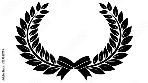 golden laurel wreath