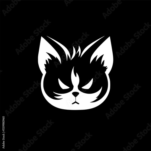 Cat | Minimalist and Simple Silhouette - Vector illustration