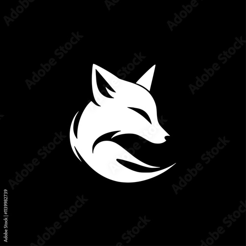 Fox - High Quality Vector Logo - Vector illustration ideal for T-shirt graphic