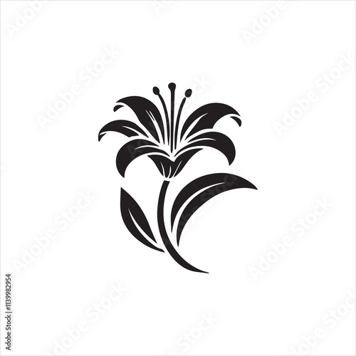 abstract floral design