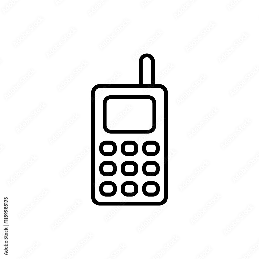 Cellphone outline icons, minimalist vector illustration ,simple transparent graphic element .Isolated on white background Cellphone outline icons, minimalist vector illustration ,simple transparent graphic element .Isolated on white background