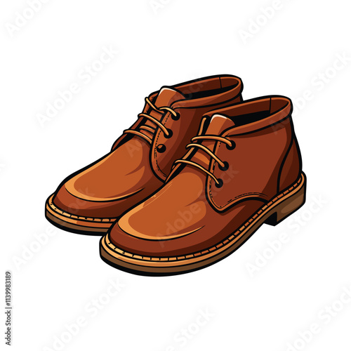 Photograph of a single, classic brown suede desert boot, showcasing its stitching, texture, and overall design.  High-quality image, detailed close-up.