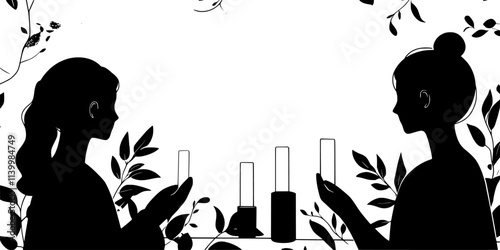 Participants lighting candles at a pilgrimage destination while praying silently, Vectorized Art