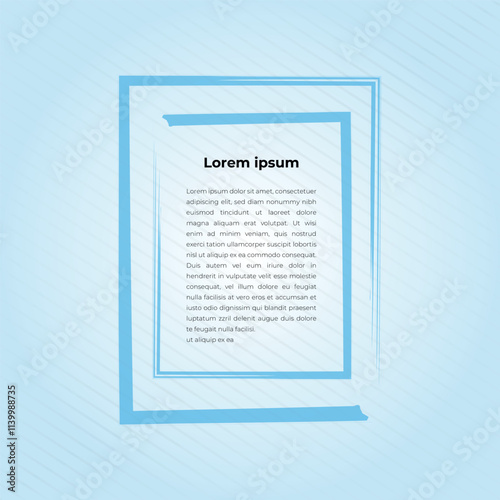 Text frame with different elements vector abstract background art style bright shiny colors, geometric design.