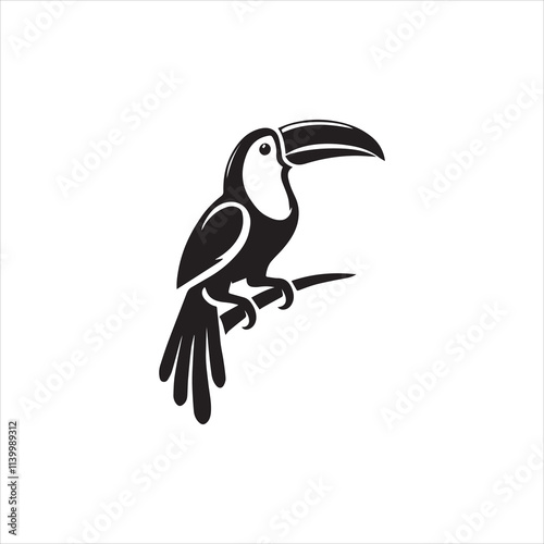 toucan bird on branch