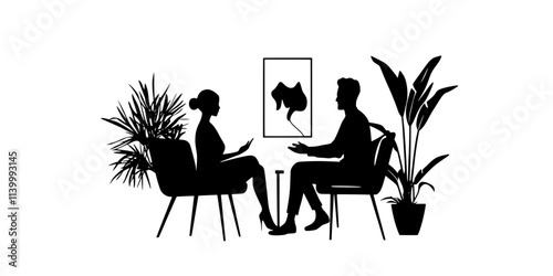 A vocal coach providing feedback to a student during a private singing lesson, Illustration