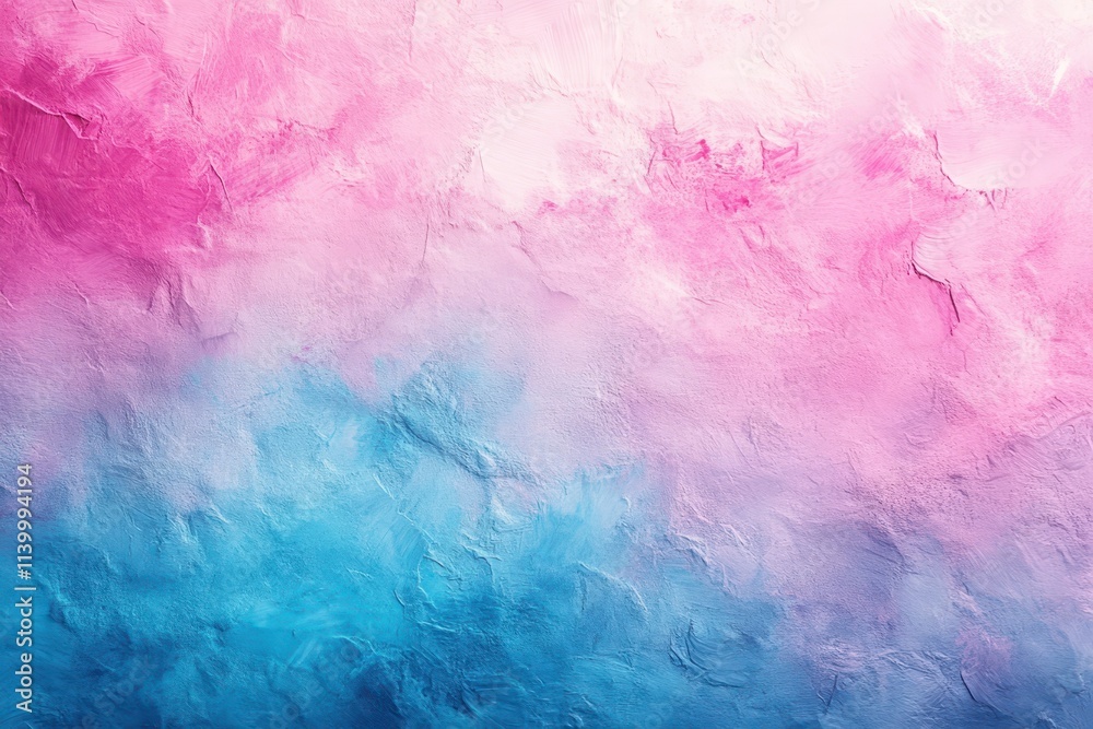 A vibrant abstract gradient blending pink and blue hues for artistic use.