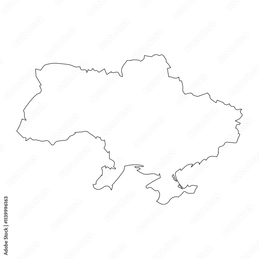 Ukraine country map icon vectors illustration symbol design Ukraine country map icon vectors illustration symbol design