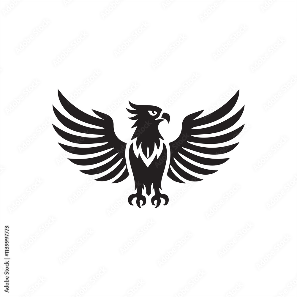 Obraz premium eagle in the form of an eagle