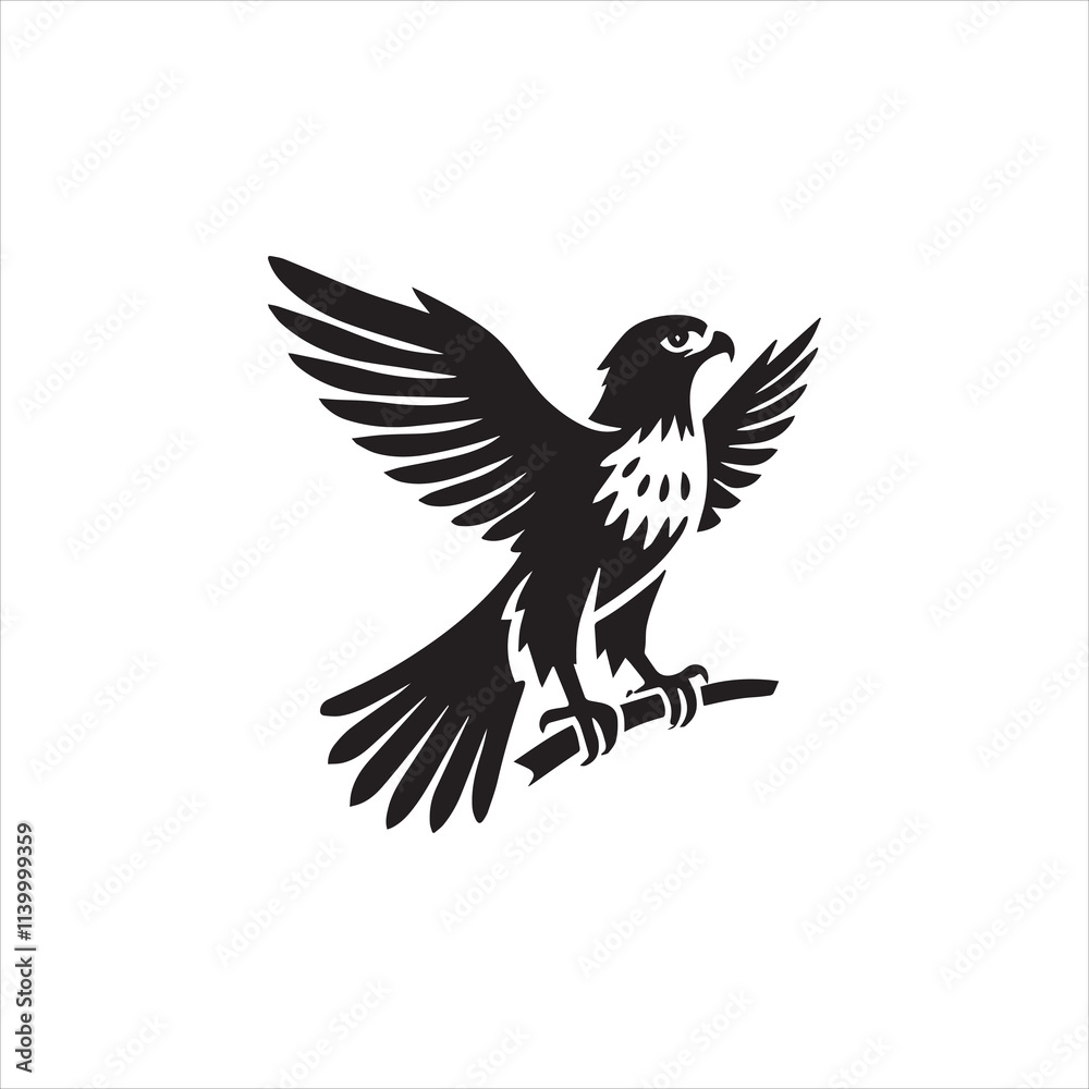 Obraz premium eagle vector illustration