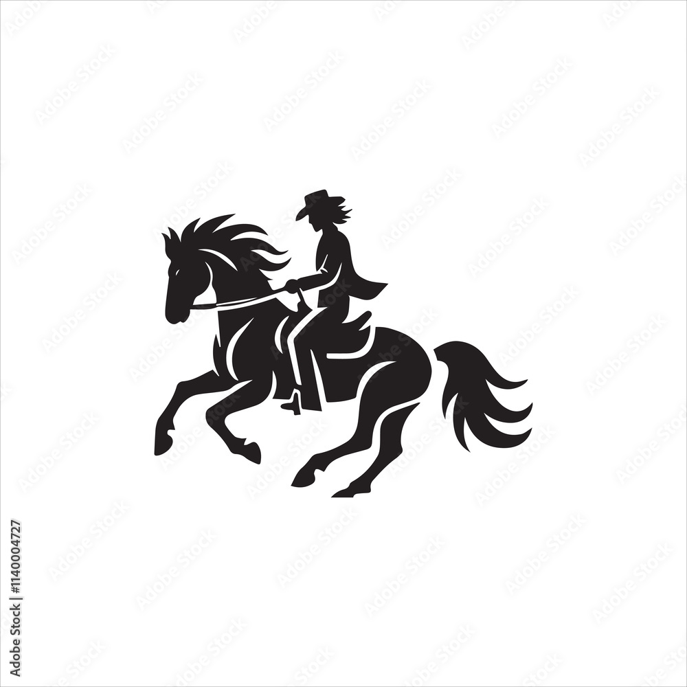 silhouette of a horse silhouette of a horse