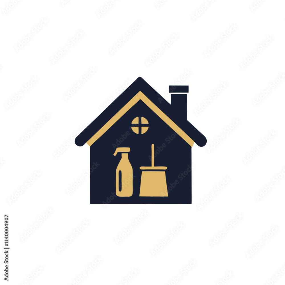 Design a vibrant logo for a home cleaning service emphasizing freshness and a proactive approach. Include elements suggesting cleanliness and efficiency. Design a vibrant logo for a home cleaning service emphasizing freshness and a proactive approach. Include elements suggesting cleanliness and efficiency.