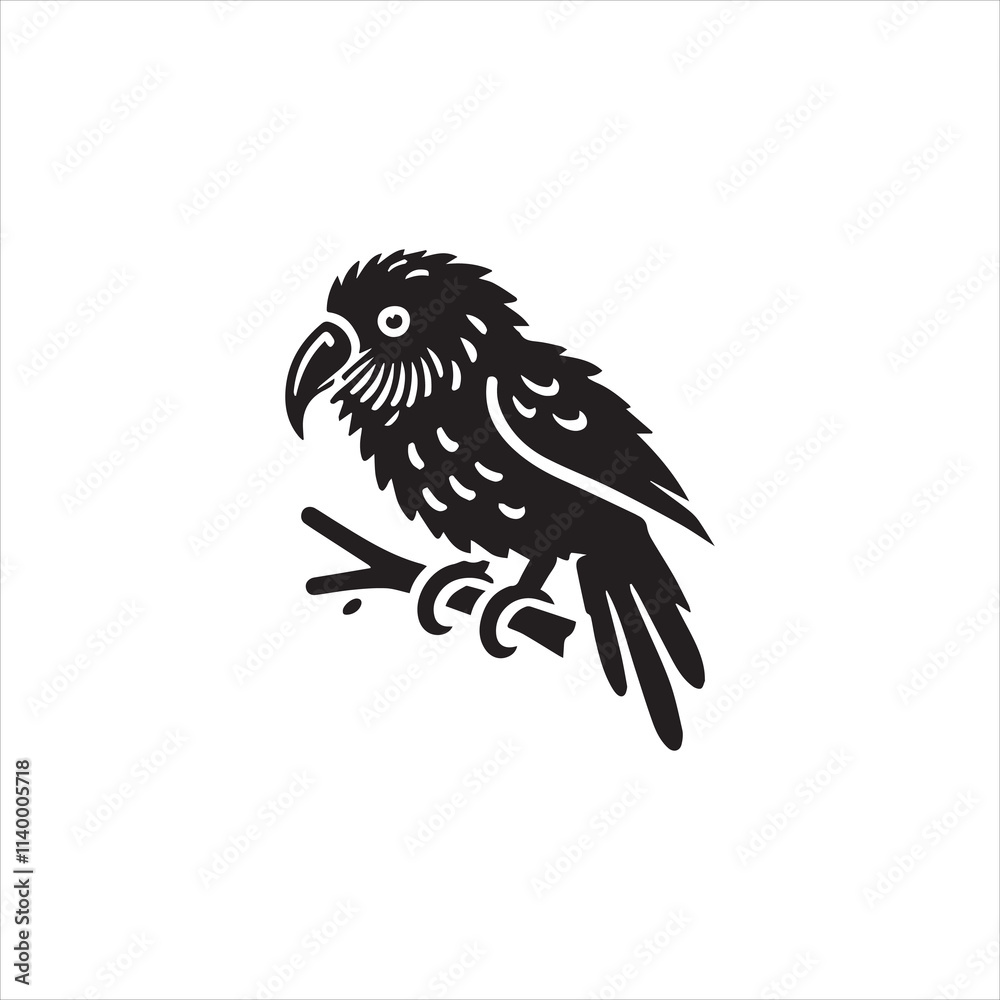 Obraz premium eagle tattoo illustration