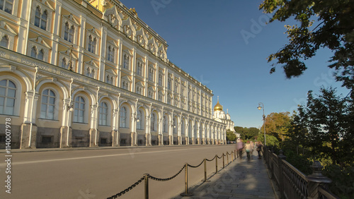 Moscow, Grand Kremlin Palace timelapse hyperlapse