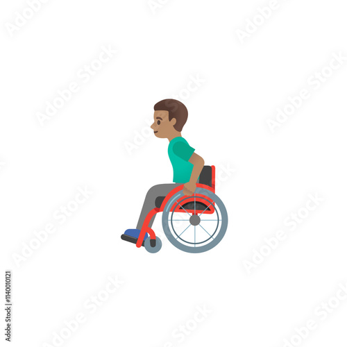 Person in Manual Wheelchair  
