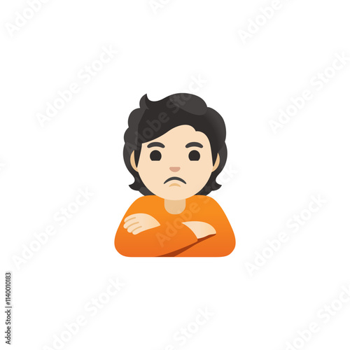 Person with Arms Crossed  
