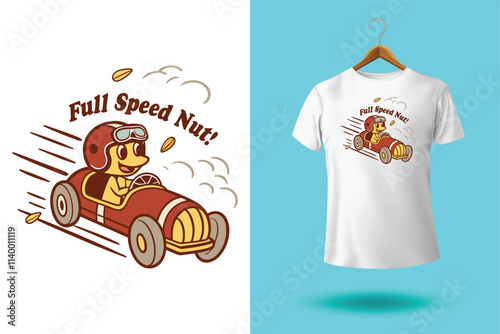 Nuts t-shirt design, Go Nuts for Health, Stay Nutty, Stay Healthy