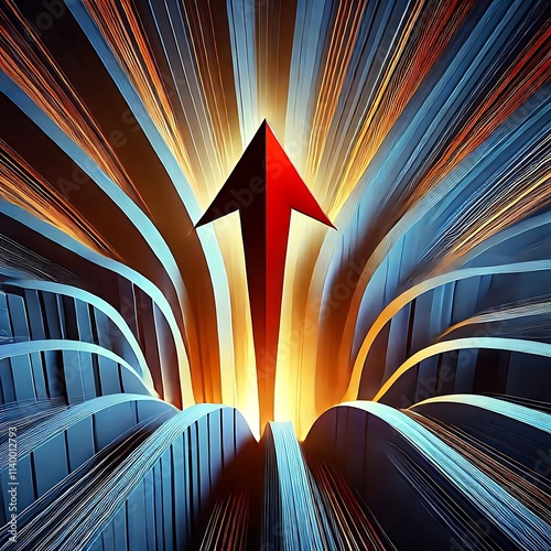 Arrow Breaking Through Abstract Layers for Market Success	