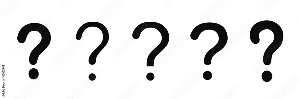Question mark icon. Icon set related to question marks Question mark icon. Icon set related to question marks