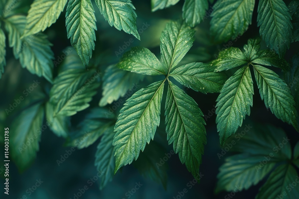 Lush green foliage, vibrant leaves create a natural, serene backdrop. Lush green foliage, vibrant leaves create a natural, serene backdrop.