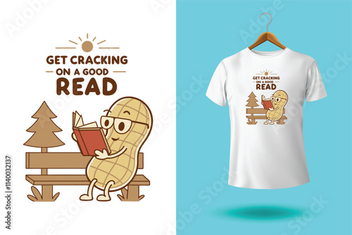 Nuts t-shirt design, Go Nuts for Health, Stay Nutty, Stay Healthy