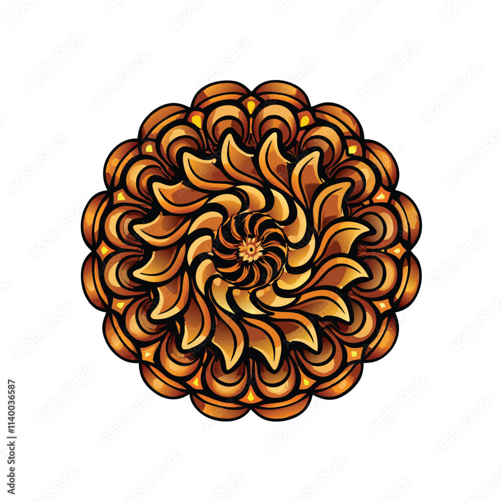 Generate a calming circular image composed of repetitive, abstract, geometric shapes in soft pastel hues, evoking a sense of tranquility and visual rhythm. Generate a calming circular image composed of repetitive, abstract, geometric shapes in soft pastel hues, evoking a sense of tranquility and visual rhythm.