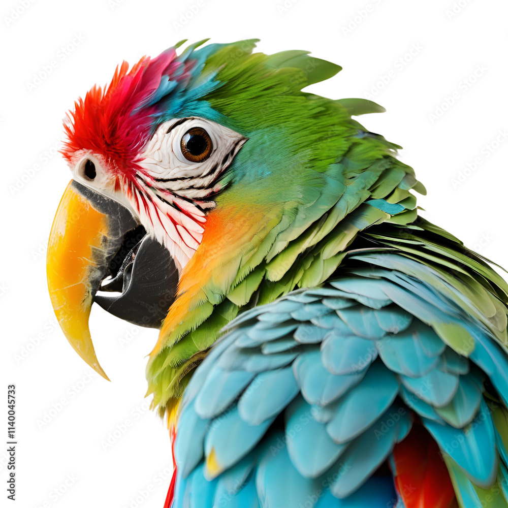 Fototapeta premium blue and yellow macaw ara ararauna