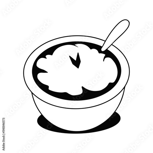 Indonesian food bubur sumsum