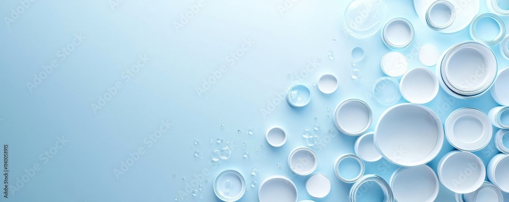 Cheerful atmosphere abstract circles in festive pastel colors Cheerful atmosphere abstract circles in festive pastel colors