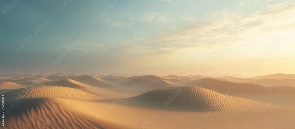Coastal Dunes of the North Sea at Sunset with Gentle Hills and Serene Sky Landscape Coastal Dunes of the North Sea at Sunset with Gentle Hills and Serene Sky Landscape
